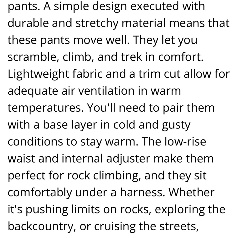 Arc'teryx Women's Navy/Gray Cargo Pants - Picture 10 of 11